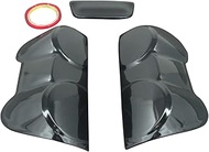 BRIGHTZ NV200 Vanette Van VM20 Smoke Tail Light Cover, Smoke High Mount Cover Set, SMO-REA-026, NV N