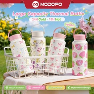 MODOFO1000ML Siri Rama-rama Tumbler Thermos Bottle Stainless Steel Water Bottle Aquaflask Botol Air 