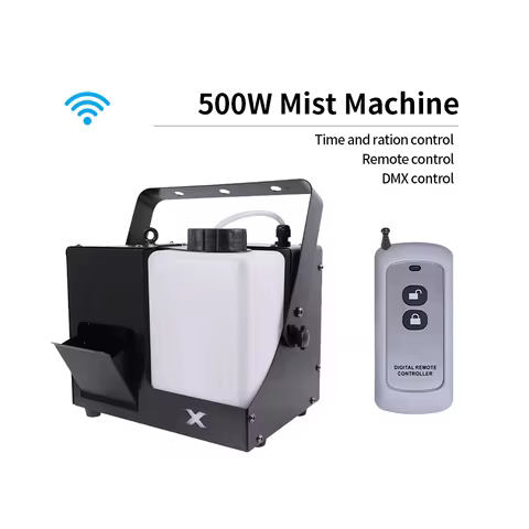 DMX 500w Haze Machine Smoke Machine Stage DJ Wedding Film Crew Forest Mist Effect Fogger Using Atomi