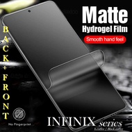 PWY MATTE HYDROGEL anti-scratch INFINIX ZERO 30 4G ZERO 8/ ZERO 5/ ZERO 4/ ZERO 4 PLUS FRONT BACK/