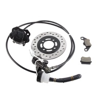 ชุดดิสก์เบรคเบรค Pad Disk Rotor สําหรับ 50cc 110cc 125cc 150cc 200cc 250cc Dirt Bike Quad ATV Go Kar