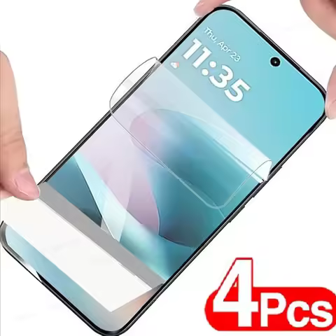3/4Pcs Hydrogel Film For Motorola Moto G77 G67 G17Power Screen Protector For Moto Edge 70 Fusion Sig