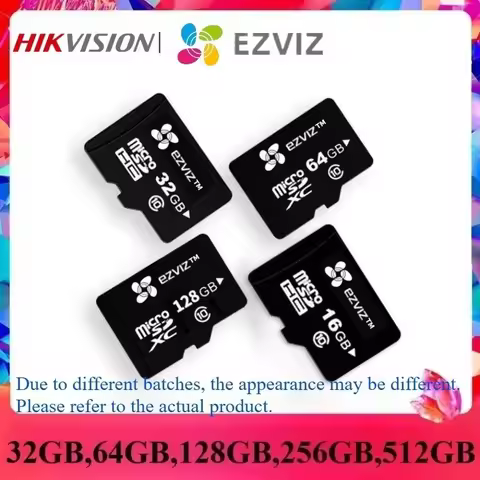 Original HIKVISION EZVIZ Micro SD Card 32GB 64GB 128GB 256GB 512GB TF Card Class 10 High Endurance f