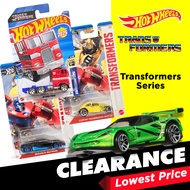 1:64 Scale Diecast Car Model Transformers HW Car Toys Collectibles Vehicle Kereta Mainan Diecast Vol