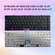 Keyboard hp Pavilion X360 14-DW 14-DV 14T-DW 14-DY 14-EK 14-EC 14-EM 14-EP
