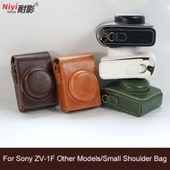【misty shop】 Leather Camera Bag Case For Sony ZV1 ZV12 ZV1II ZV1 ZV1F ZV1 II Z-V1 Mark II