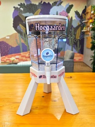 [snag] Hoegaarden Beer Tower Dispenser Beer Cooler Beverage Dispenser with Ice Tube for Bars Restaur