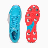 PUMA Spike 24.2 Luminous Blue-PUMA White-Fire Orchid Cricket/Golf Shoes