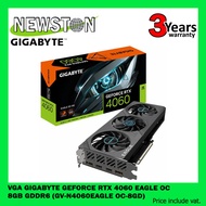 VGA (การ์ดแสดงผล) GIGABYTE GEFORCE RTX 4060 EAGLE OC 8GB GDDR6 (GV-N4060EAGLE OC-8GD)