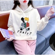 Printed Sweater Long-Sleeved Slip-On Hoodie Fashion L88009