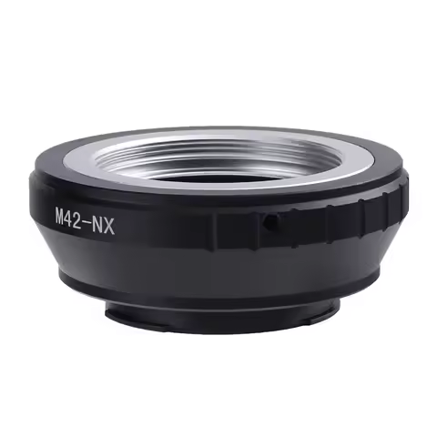 M42-NX M42 Thread Lens to NX Mount Camera Lens Adapter Ring for