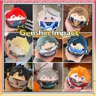 10CM Anime Game Genshin Impact Xiao Tartaglia Kaeya Alhaitham FurinaCosplay Cotton Stuffed Body Dang