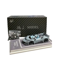 Mj MODEL 1/64 Ferrari F9XX Mansory Hard top Edition One Set of Ice blue Rims