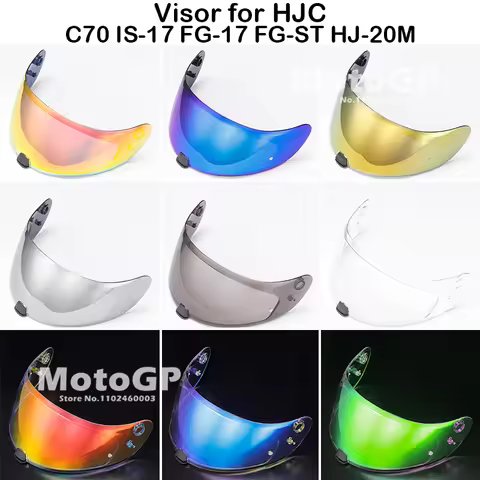 HJ-20M Motorcycle Helmet Visor Lens Case for HJC C70 FG-17 IS-17 FG-ST HJ-20ST Anti-UV Dustproof Hel