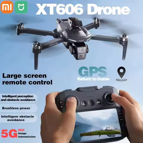 Xiaomi XT606 MAX GPS Drone 4k Professional 8K HD Camera FPV Wish Screen Drone 360° Obstacle Avoidanc