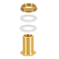 [svzfjuv] Solid Brass Water Tank Connector Leak-proof Firm Connect DN15 DN20 DN25