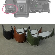 Z5II PU Camera Half Camera Case Body Base Protector for Nikon Z5 II, Z5 Mark II Mirrorless Camera