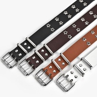 Y2k Star Eye Rivet Belt Double Pin Buckle Man Woman Casual G