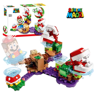 Super Mario Suitable Lego Blocks 71391 Cool Kings Flying Battleship Assembly Toy for Boys Plastic Ma
