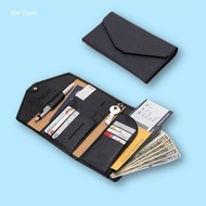 japan wallet beg duit 2024 beg pasport mudah alih Korea baru, tiket pelbagai fungsi, dompet dokumen,