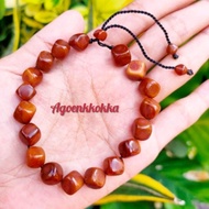 Big brown dice kokka bracelet
