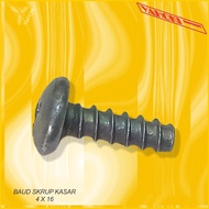 Coarse Screw Bolts 4 X 16 (Contents 4 pcs)