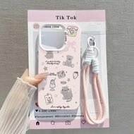 [Case+Bracelet] Case casing Vivo Y20 Y02 IQOO Y15A Y17SY19 U3U20 T1 Y53T IQOO Y11 Y11 Y35 U1XU3XY30g