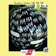 Cutting Sticker HA HA HA Joker 65 PCS HA