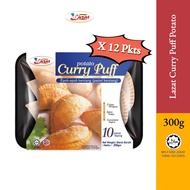 Lazat Curry Puff Potatoes Frozen (10pcs x 12packs x 300g)