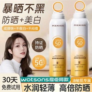 sunscreen tinted sunscreen Watson Small Aperture SPF50+Sunscreen Spray Facial Whole Body Universal S