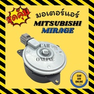 Air Conditioner Fan Motor MITSUBISHI MIRAGE ATTRAGE Spin Left Straight Model 4 Pin Plug Radiator Panel