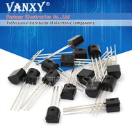 100pcs 2N3904 2N3906 2N4403 2N2907 2N4401 2N2222 PN2222 2N5401 2N5551 TO-92 TO92 transistor electron