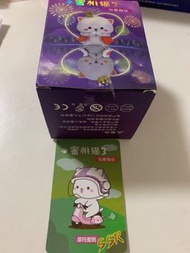 包郵 第三代 蜜桃貓3 盲盒隱藏款-摩托蜜桃