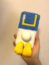 全新iPhone X 唐老鴨毛絨絨case