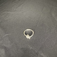 CELINE Knot Ring 銀色打結戒指