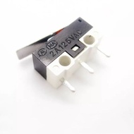 Micro Limit Switch Saklar Kecil 3 Pin Gagang Micro Limit Switch Mini Plus Plat Tanpa Roda