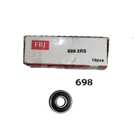 Bearing Laker Laher 698 2Rs 2 Rs