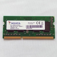 SODIMM MEMORY MEMORY RAM LAPTOP ADATA NETBOOK DDR3 2GB ADATA PC3L-12800 SODIM ADATA RAM ADATA