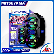 Speaker Woofer Karaoke Mitsuyama MS-4025BT ARCADIA / VEGAZ TWS BT Remote