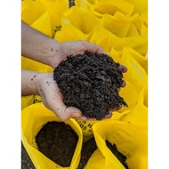 7L/3KG Tanah Baja Hitam Organik (Kompos Sawit)/Black Soil/Organic Soil/Baja Pokok Bunga/Baja Organik