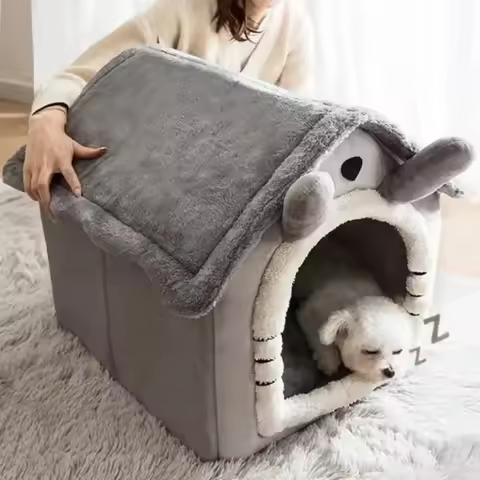 1pcs Cats and Dogs House House Small Dog Four Seasons General Can Be Dismantled and Washed Dog House