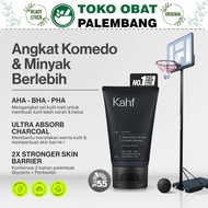 KAHF TRIPLE ACTION OIL AND COMEDO DEFENSE FACE WASH 100ML FACIAL CLEANSER MAN AHA BHA PHA MASK MILD 