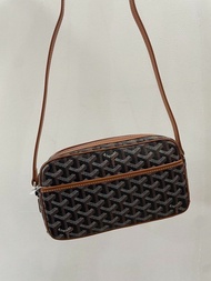 GOYARD monogrammed zipper Cap-Vert unisex camera bag
