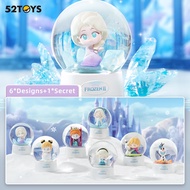 52TOYS DISNEY Frozen Series Crystal Ball Blind Box Figure Toy