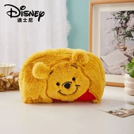 Kawaii Winnie The Pooh Girls Cosmetic Bag Losto Stitch Cartoon Makeup Bag Creative Multi-function La