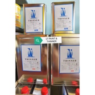 GP THINNER/SOLVENT 3LITRE (606 GRADE) ORIGINAL Minyak Tina (perabut)