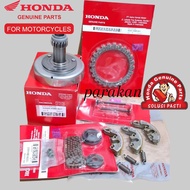 22660-KWB-601 PACKAGE 6 ITEMS ONLY CLUTCH BELL REVO ABSOLUTE BLADE 110cc OLD HONDA REVO ABS BLADE OL