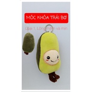 Soft Avocado Keychain