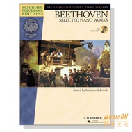 Beethoven Selected Piano Works CD+Music Score