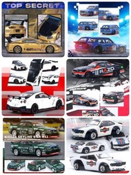 最新預訂 INNO64 1/64 TOYOTA SUPRA TOP SECRET MAZDA RX3 NISSAN SKYLINE GT-R R35 R33
